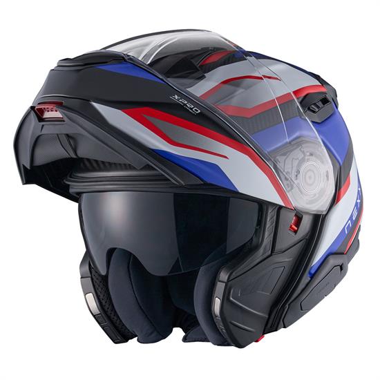 NEXX X.LIFETOUR PRO MILE MAT MAVİ-KIRMIZI KASK
