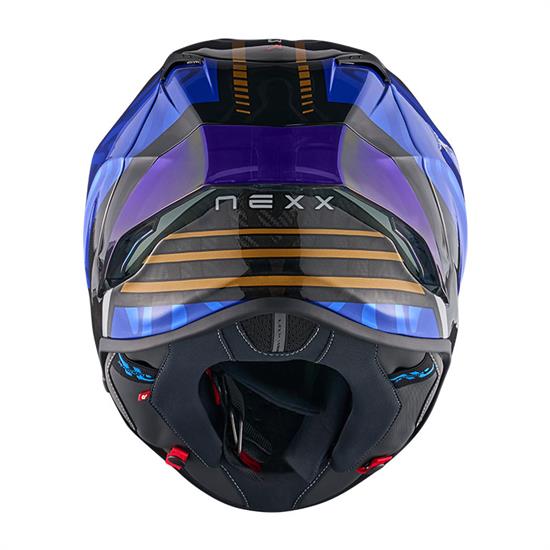 NEXX X.R3R SWIRL KARBON MAVİ KASK