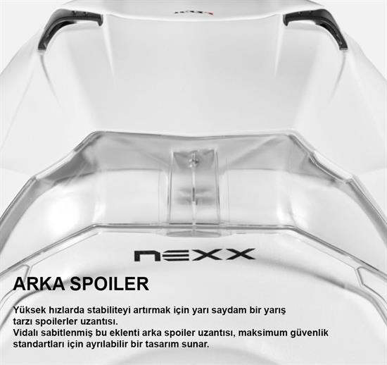 NEXX X.R3R SWIRL KARBON MAVİ KASK