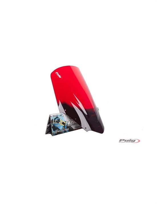 Puig 4061R Kırmızı Racing Ön Cam - Yamaha Fazer FZ6 / FZ1 (2006-2013) Uyumlu