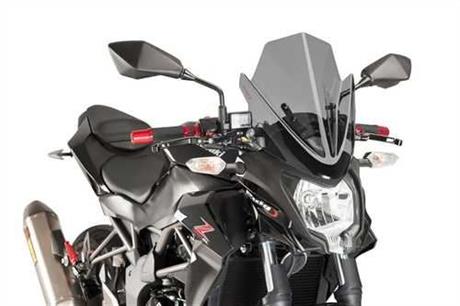 PUIG/7656F WINDSHIELD NEW GEN.KWK Z250SL 15-17C