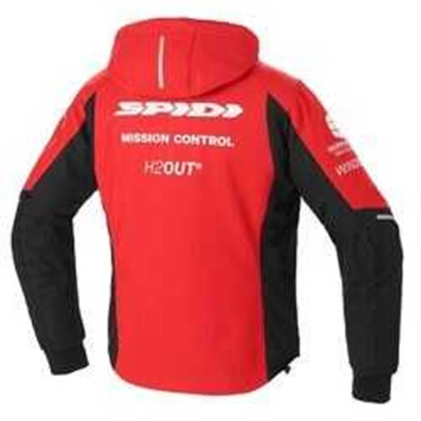 SPIDI HOODIE ARMOR H2OUT CEKET KIRMIZI