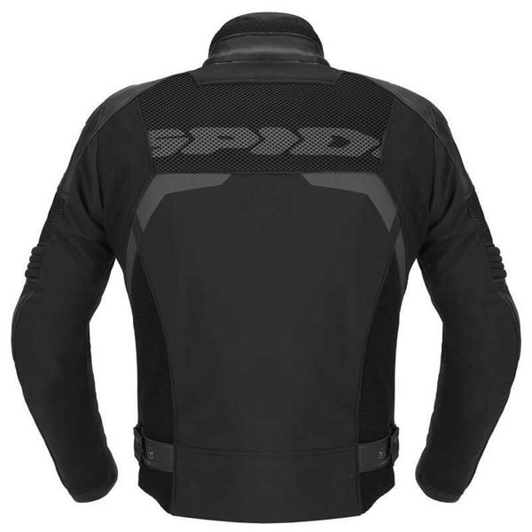 SPIDI RAPID H2OUT DERİ CEKET SİYAH