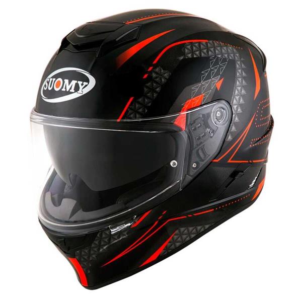 SUOMY STELLAR KASK SHADE BLACK-RED