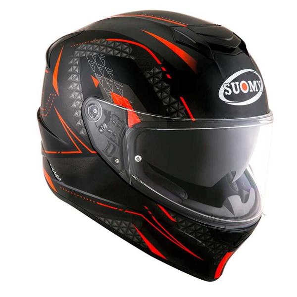 SUOMY STELLAR KASK SHADE BLACK-RED