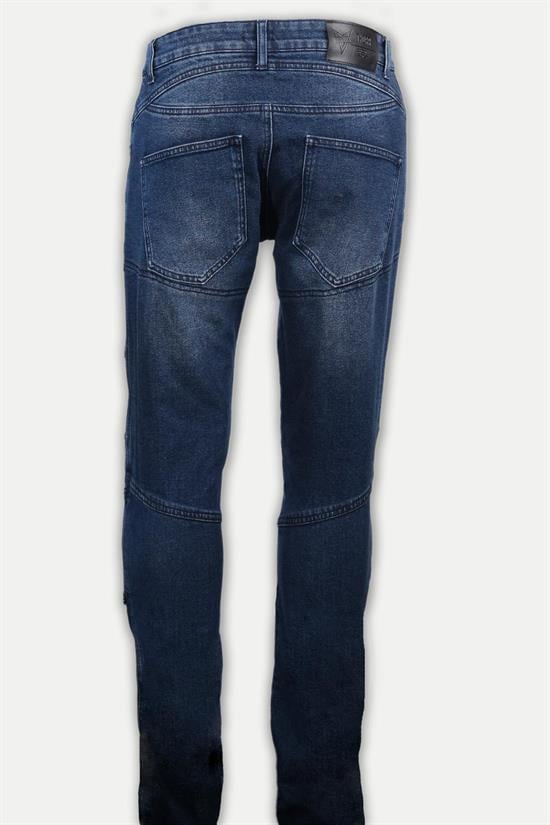THORR Thunder - Mavi Denim Korumalı Motosiklet Pantolonu