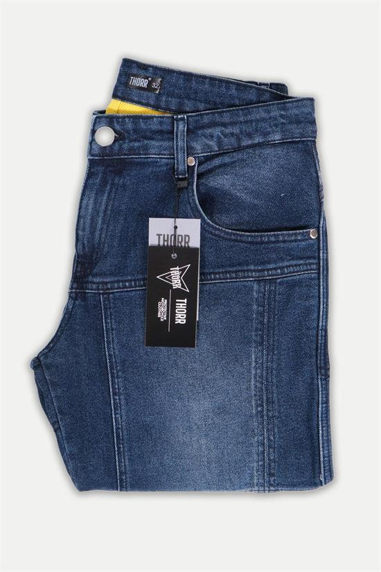 THORR Thunder - Mavi Denim Korumalı Motosiklet Pantolonu