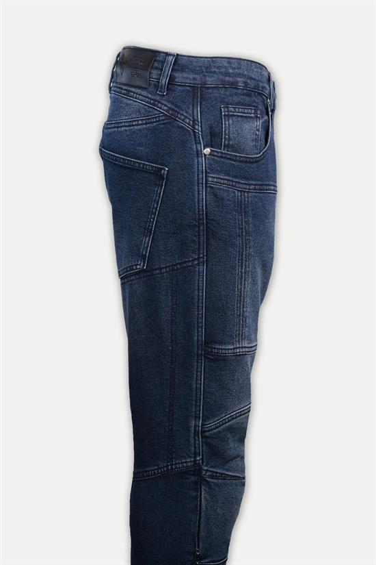 THORR Thunder - Mavi Denim Korumalı Motosiklet Pantolonu