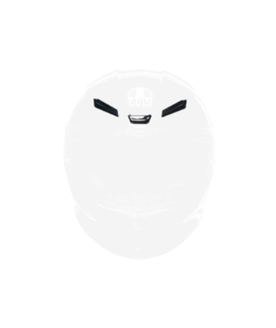 AGV -KIT FRONT VENTS EXTERNAL PART K6 BLACK