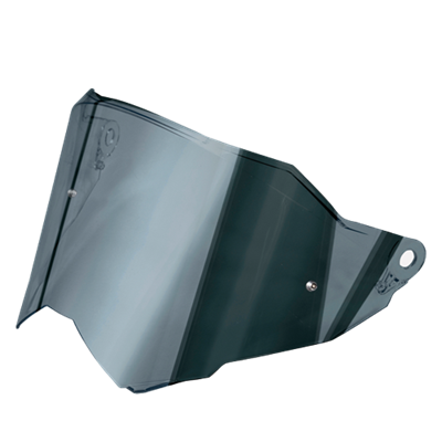 AGV CAM/VISOR AX9-MPLK IRIDIUM SILVER