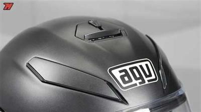 AGV KASK YEDEK /PAINTED TOP VENT K5/K5-JET MATT BLK