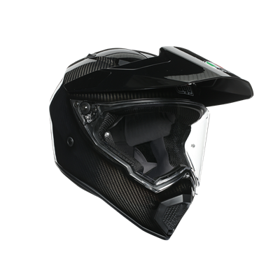 AGV KASK/AX-9 SOLID GLOSSY CARBON