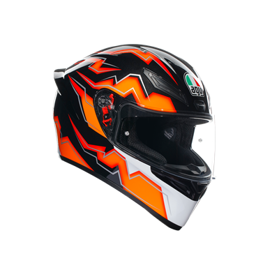 AGV KASK/K1 S KRIPTON BLACK ORANGE