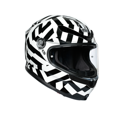 AGV KASK/K6 MULTI MPLK SECRET BLACK/WHITE