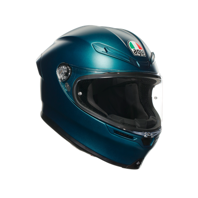AGV KASK/K6 S MPLK MONO MONO PETROLIO MATT
