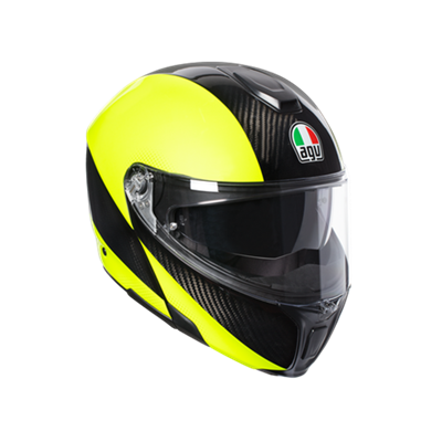 AGV KASK/SPORTMODULAR MULTI PLK HIVIS CR.YLW.FL