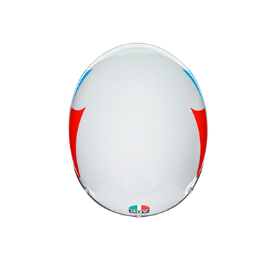 AGV KASK/X70 E2205 MULTI - VELA WHITE/RED/BLUE