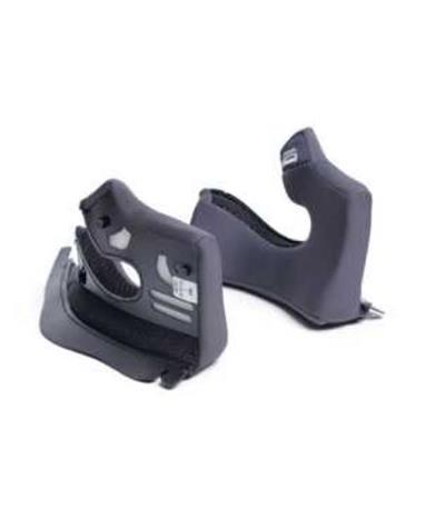 AGV/AGV CHEEK PADS K3 35 (M-L-XXL/ASIA S-M/CCC M) GREY BLACK
