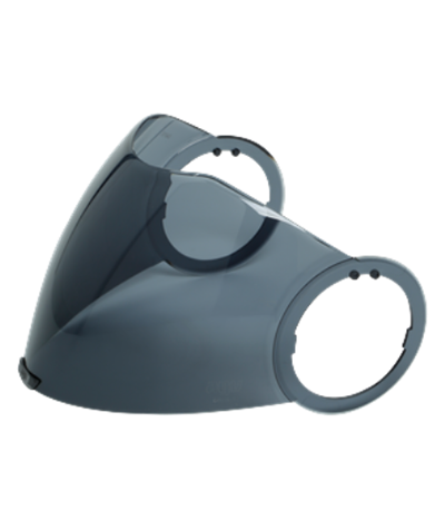AGV/VISOR ORBYT-FLUID (XS-S) SMOKE