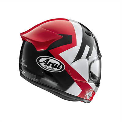 ARAI KASK-QUANTIC SPACE RED