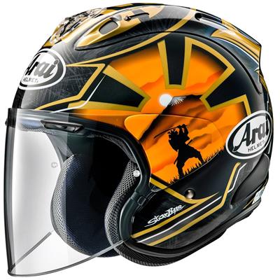 ARAI KASK/SZ-R VAS PEDROSA SPIRIT GOLD