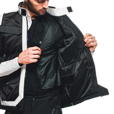 DAINESE CEK/DESERT TEX JACKET PEYOTE/BLACK/STEEPLE-GRAY/
