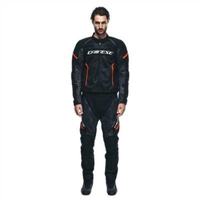 DAINESE CEKET/AIR FRAME 3 TEX JACKET/BLACK/RED-FLUO/