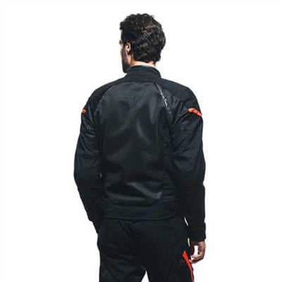 DAINESE CEKET/AIR FRAME 3 TEX JACKET/BLACK/RED-FLUO/