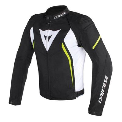 DAINESE CEKET/AVRO D2 TEX Q90 BLK WHT YLW FLUO