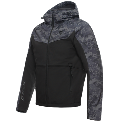 DAINESE CEKET/IGNITE TEX JACKET BLK CAMO GRAY