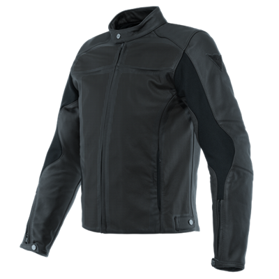 DAINESE CEKET/RAZON 2 PERF LEATHER JACKET BLACK