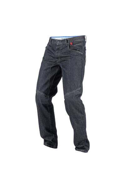DAINESE PANT./D1 PRED.EVO JNS BLK ARAMID DENIM