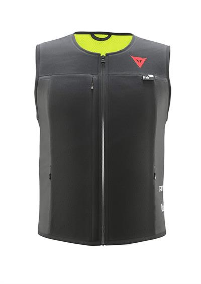 DAINESE YELEK/SMART JACKET BLK FLUO YELLOW