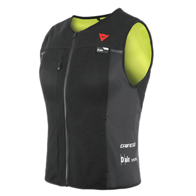 DAINESE YELEK/SMART JACKET LADY BLK FLUO YELLOW