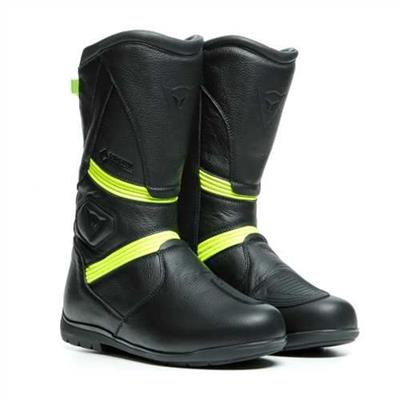 DAINESE/FULCRUM GT G.TEX BOOTS BLK FLU YLW