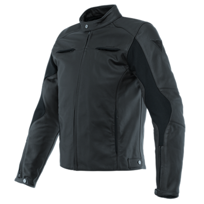 DAINESE/RAZON 2 LEATHER JACKET BLACK
