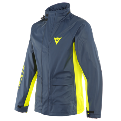 DAINESE/STORM 2 UNISEX JACKET BLACK-IRIS/FLUO-YELLOW