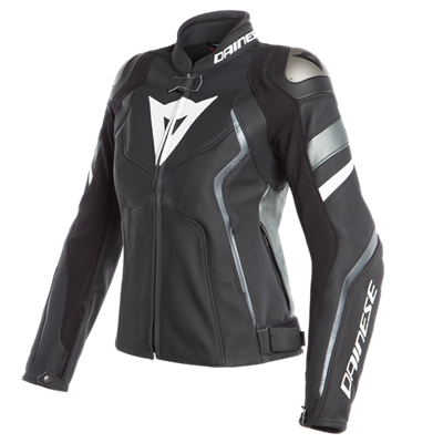 DNS CKT DERİ/AVRO 4 LADY LEATHER JACKET BLK-MATT-ANT-WHT