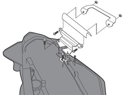 GIVI 267KIT HONDA VFR 1200 F (10-16) YAN ÇANTA TAŞIYICI BAĞLANTI KİTİ