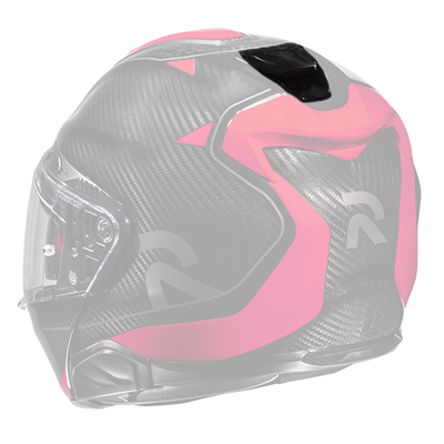 HJC RPHA91 KASK ARKA HAVALANDIRMA MAT SİYAH