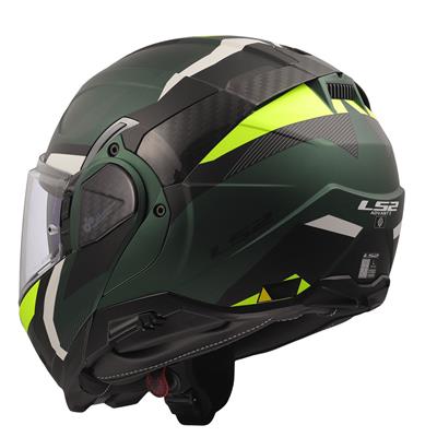 LS2 ADVANT 2 TRIPLE MAT YEŞİL-SİYAH-NEON SARI KASK