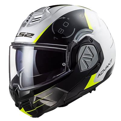 LS2 ADVANT CODEX BEYAZ-SİYAH KASK