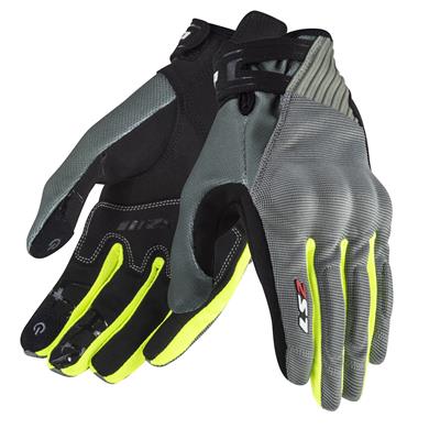 LS2 DART 2 ELDİVEN GRİ-NEON SARI