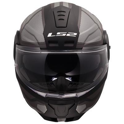 LS2 SCOPE 2 AXIS MAT SİYAH-TITANIUM KASK