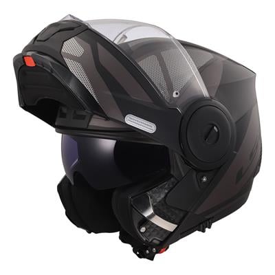 LS2 SCOPE 2 AXIS MAT SİYAH-TITANIUM KASK