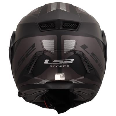 LS2 SCOPE 2 AXIS MAT SİYAH-TITANIUM KASK