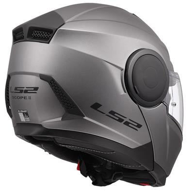 LS2 SCOPE 2 MAT TITANIUM KASK