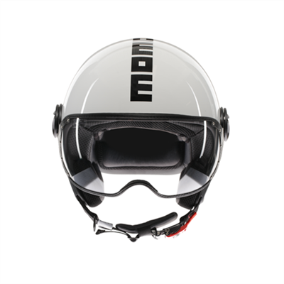 MOMO KASK/ FGTR CLASSIC MONO WHITE/BLACK