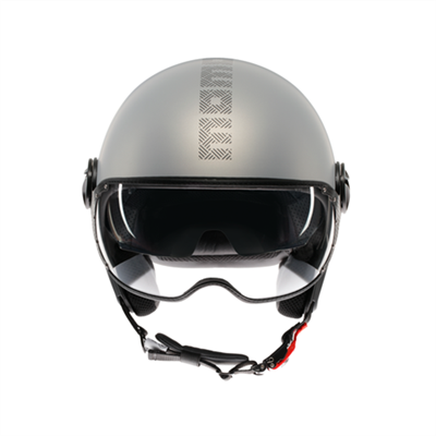 MOMO KASK/FGTR EVO MOMO HIP MATT GREYY/CERULEAN GREY