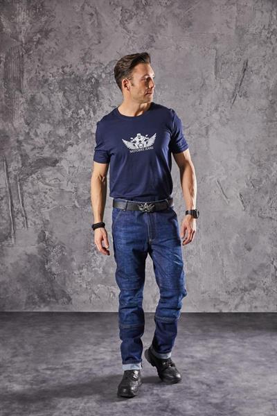 MOTOBIKE JEANS PNT/5013 DÜZ MAVİ